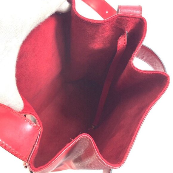 LOUIS VUITTON Epi Sack de Paul Shoulder Bag Epi Leather Red - Picture 8 of 14